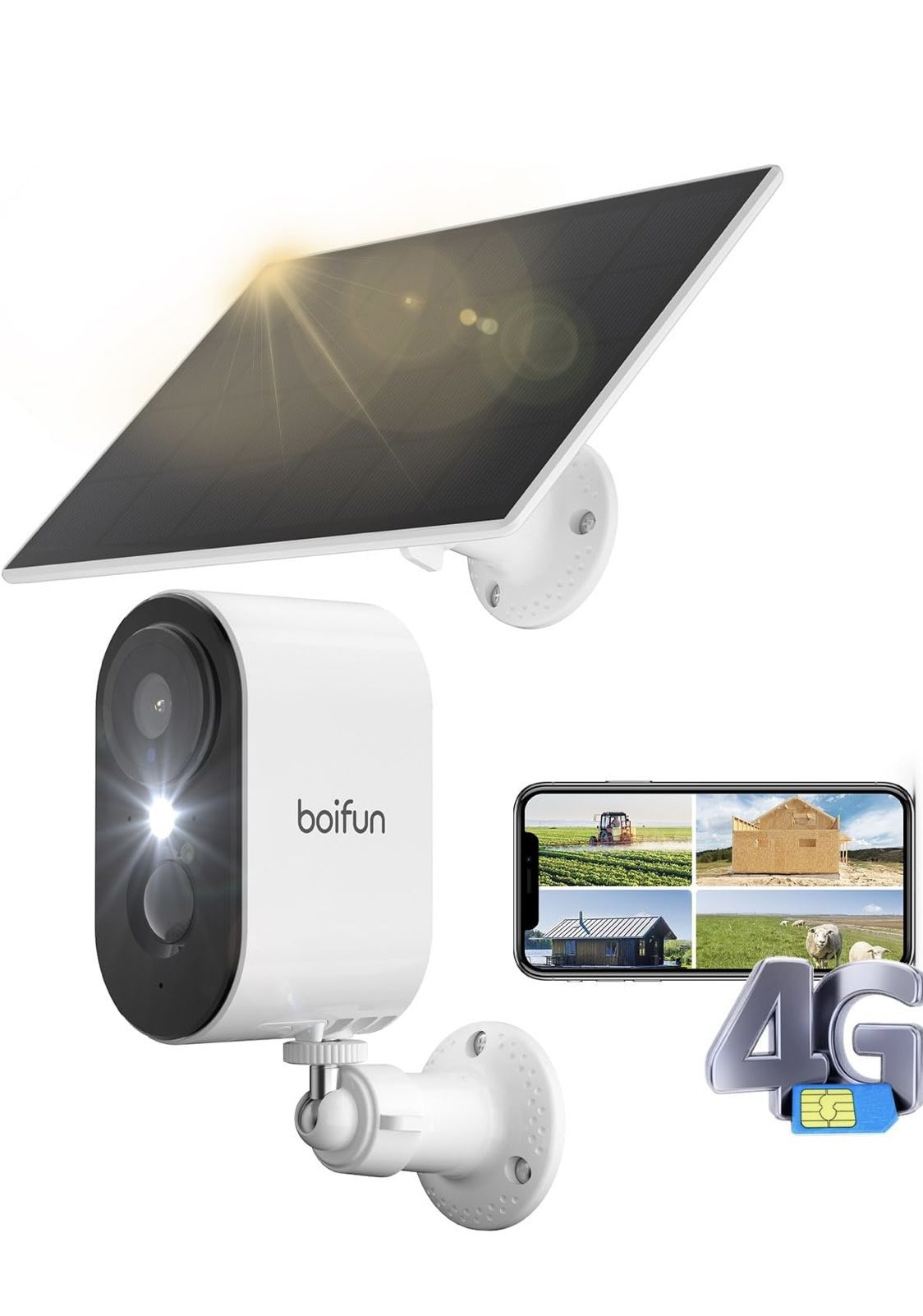 LTE Simcard Rechargable Camera