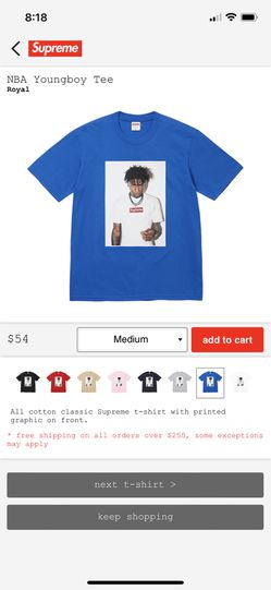 Supreme Nba Youngboy T Shirt for Sale in San Diego, CA - OfferUp