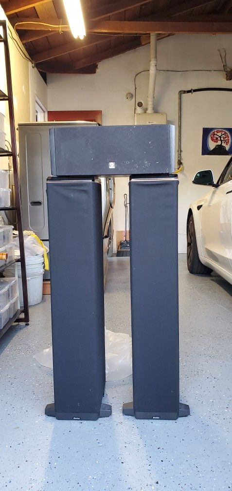 Boston Acoustic Speakers And Denon AVR3802 Receiver