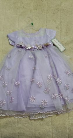 Girls Size 3 New Light Purple Dress! 