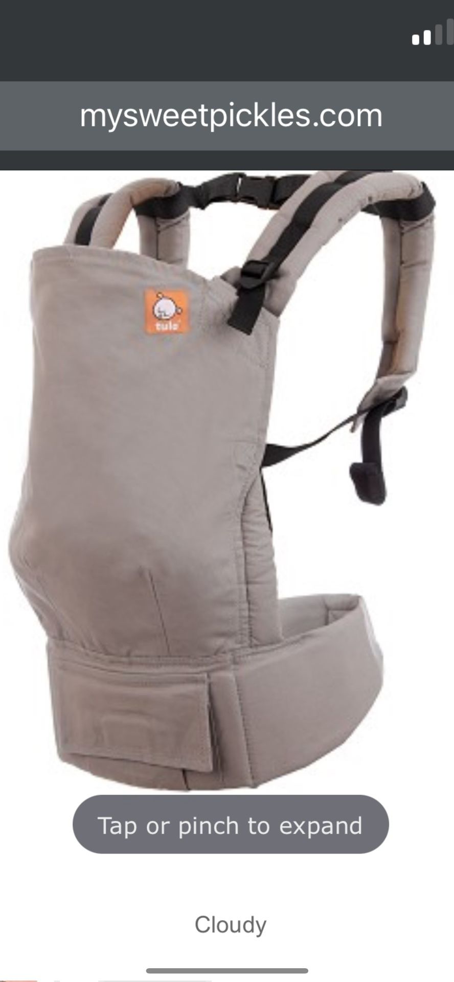 Tula Baby Carrier Cloudy Print