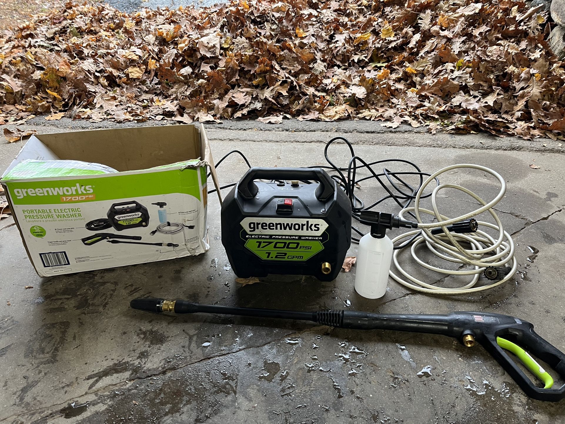 Greenworks Power Washer