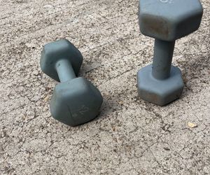 Two 12 Pound Dumbbells, $20