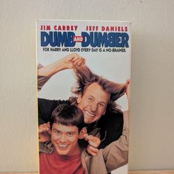 Dumb And Dumber VHS 