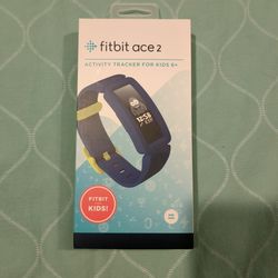 Fitbit Ace 2 Activity Tracker for Kids, 1 Count, Night Sky + Neon Yellow

