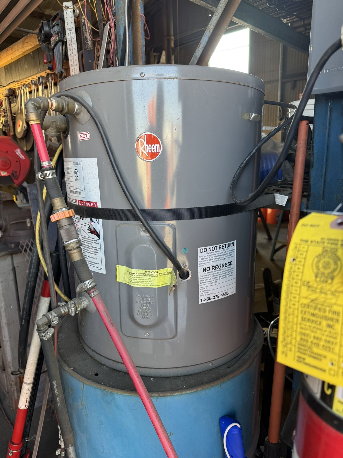 Rheem Water Heater. Little Use.