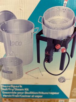 Frying 60 Quart with burner