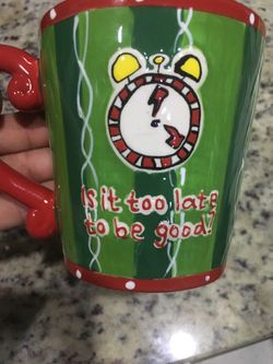 Holiday gift mug