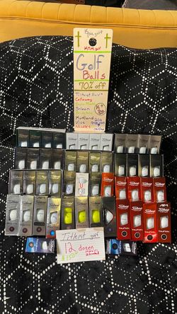 Titleist Golf Balls 12 Dozen