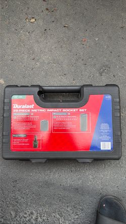 Duralast metric impact socket set