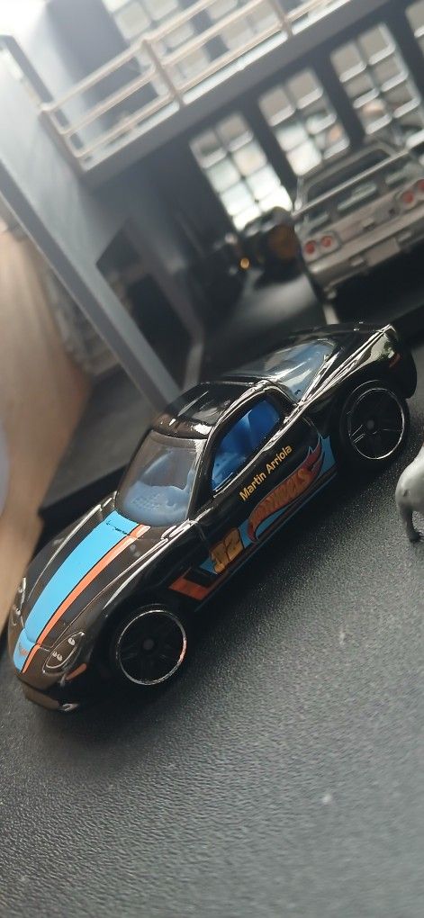 Hotwheels 2015 Hw Race Corvette C6 Black (Toys R Us) Martin Arriola