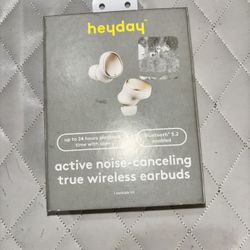 Brand New Heyday Active Noise Canceling True Wireless Earbuds Stone