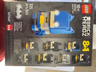 Batman 8 in 1 brick head