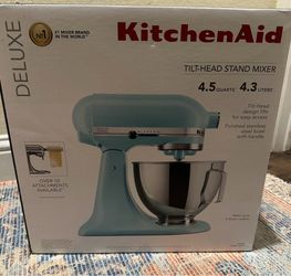 Kitchenaid Deluxe Tilt-Head Stand Mixer (Mineral Water)