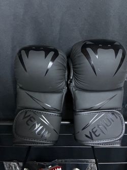 Venum Black MMA Sparring Gloves