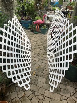 8’ Vinyl Lattice: 4’ x 8’-$15 Each
