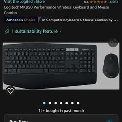 Logitech MK850 Performance Wireless Keyboard and Mouse Combo

