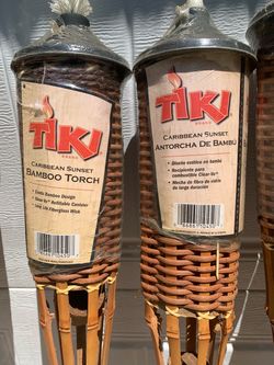 Tiki torches