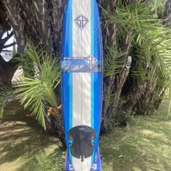 NEW 8ft Foam Surfboard 8'0ft Soft Top Surf board Longboard for Beginners Like Wavestorm Odysea