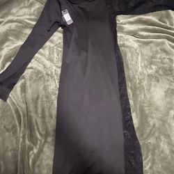 Black Dress With Lace 