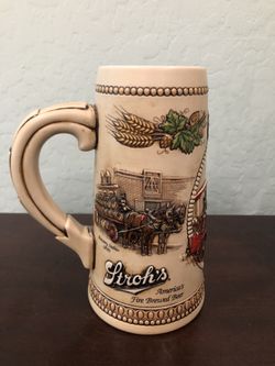 Stroh’s Heritage Series 5 “Beer Delivery Vehicle OfThe Past“ Beer Stein