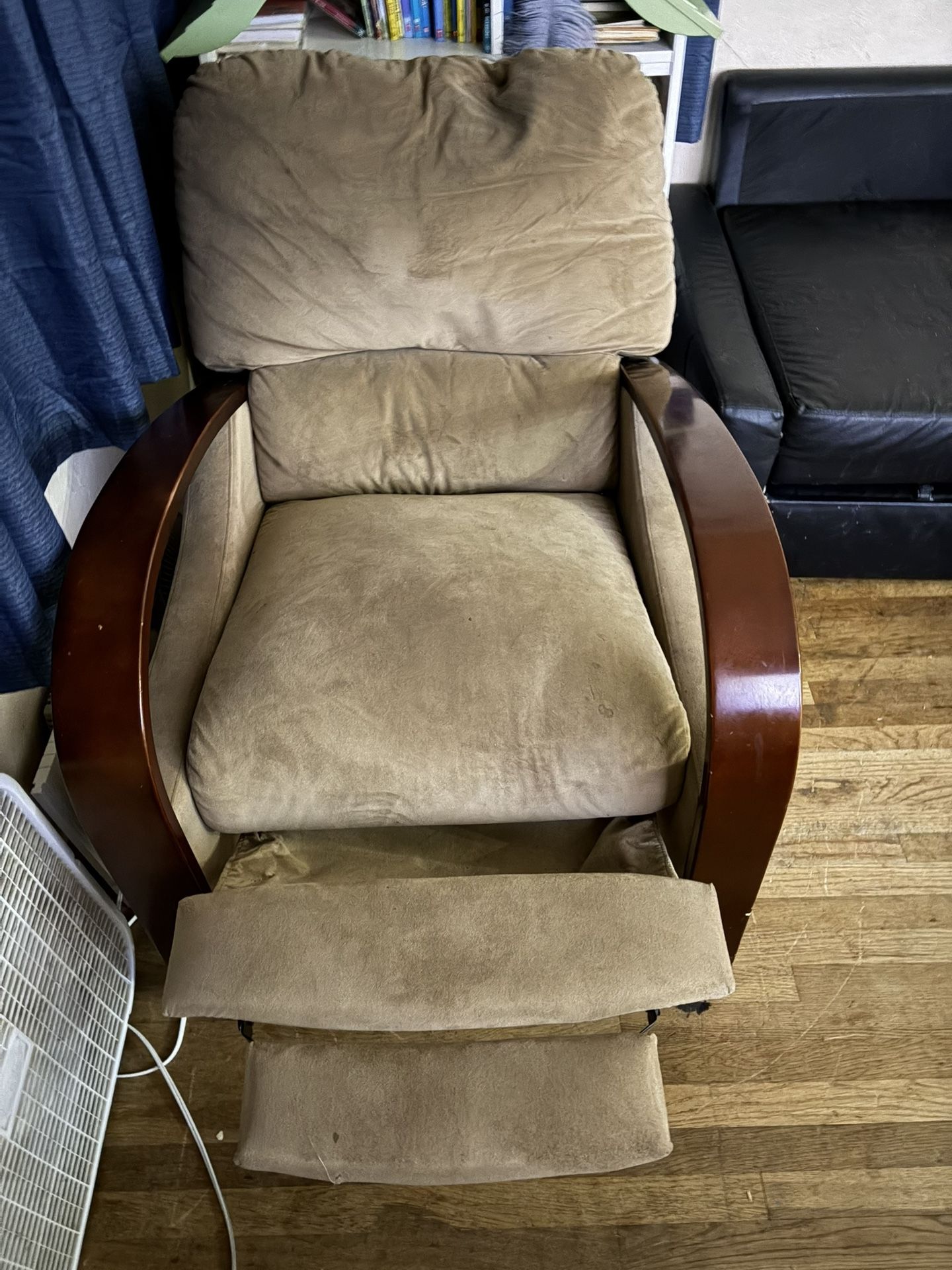 Suede Recliner