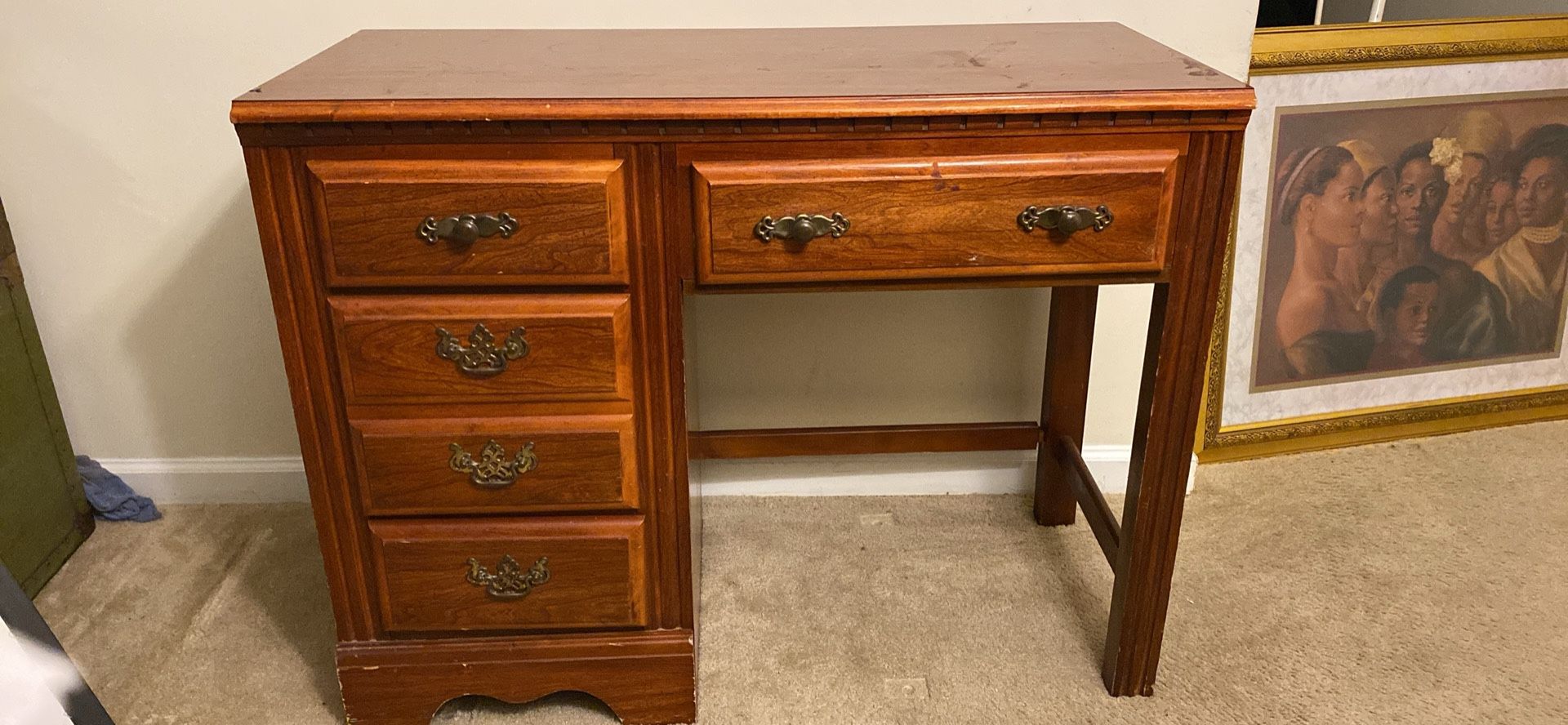 Solid Wood Desk