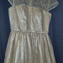 Womens Gold Dress Size 11/11