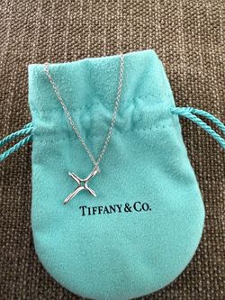 Tiffany & Co Infinity cross necklace