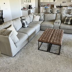 Sectional couch 10.5ft X 12ft 