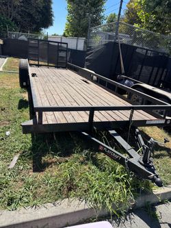 Playcraft Utility 24-foot Trailer / Wood Deck