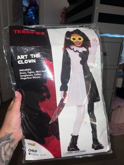 Art the clown girls costume.