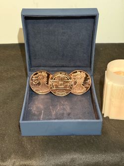 20x 1oz Copper .999 Fine 1 oz Walking Liberty Style Rounds