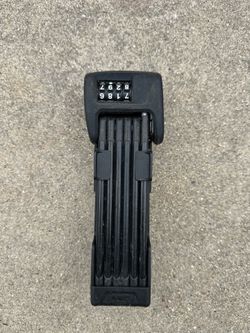 Abus folding combination lock