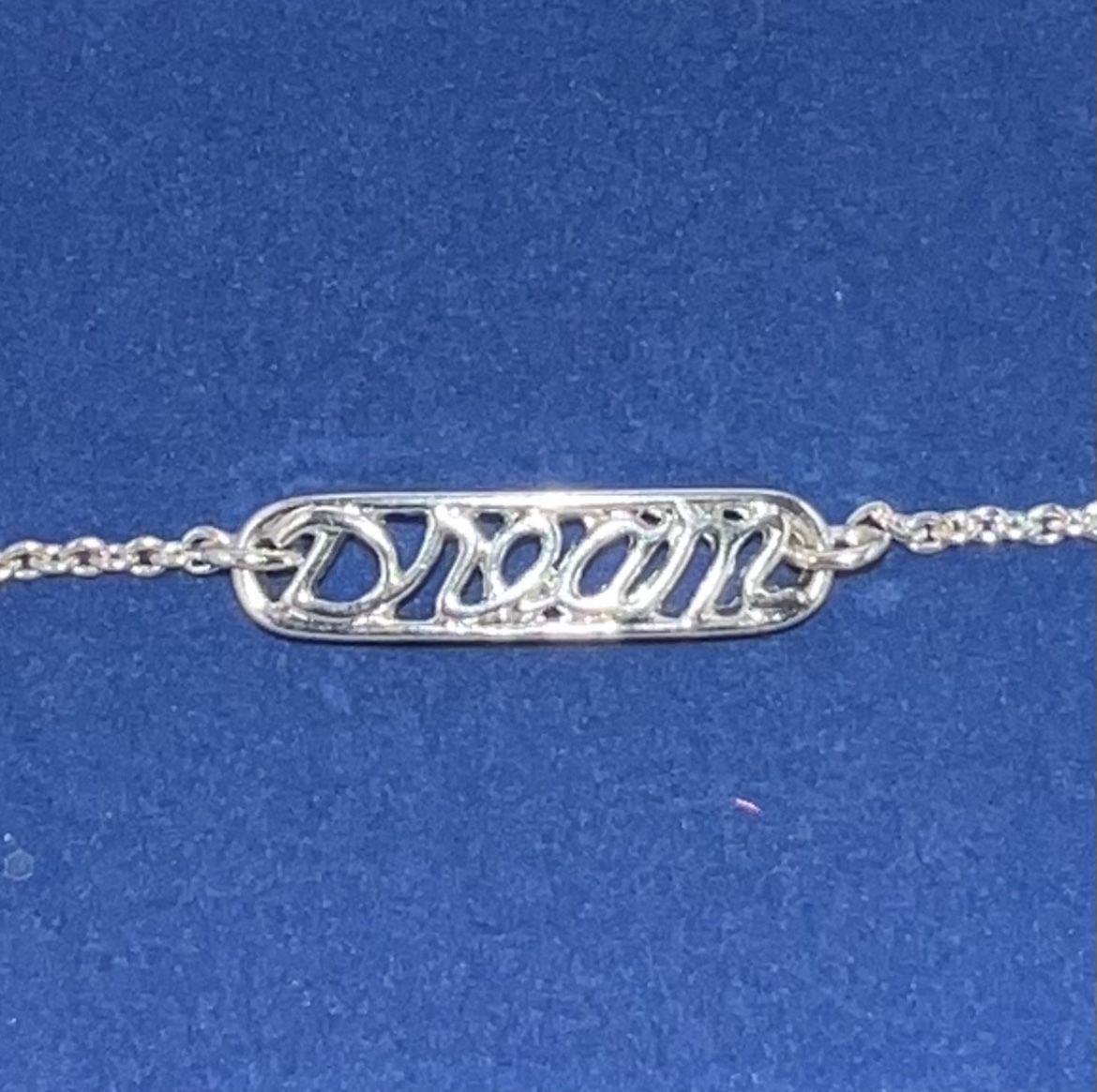 NWT Cursive “Dream” Anklet