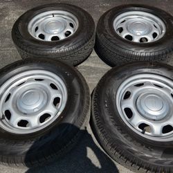 17" ford f150 steel wheels and tires new