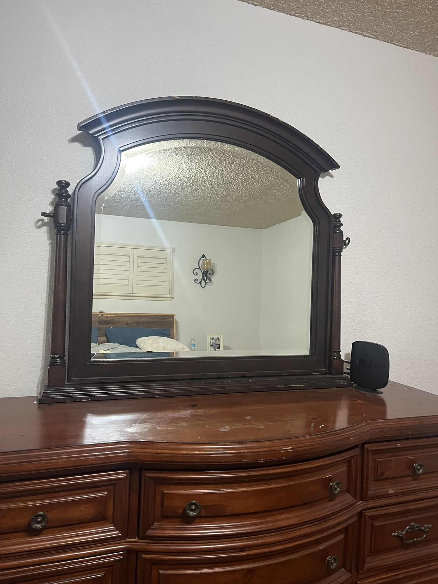 Wooden Mirror