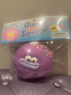 Jumbo Purple Goo Bun Squishy
