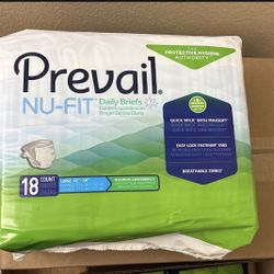 Adult Diapers  Tab Style - Large. $5/bag