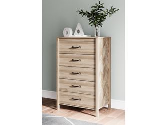 Battelle Tan Chest of Drawers