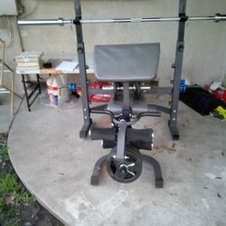 Bench Press And Weights