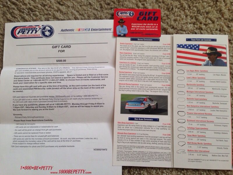 Richard petty driving experience