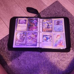Pokemon binder and cards