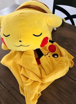 Pikachu 18” Plush and Hoodie