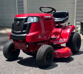 Troy built riding mower