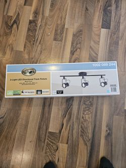 Hampton Bay 3-light LED Directional Track Fixture Black