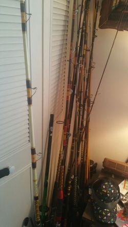 Custom fishing rods reels