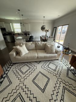 Beautiful cream couch