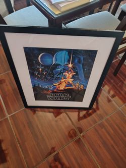 Star wars picture frame