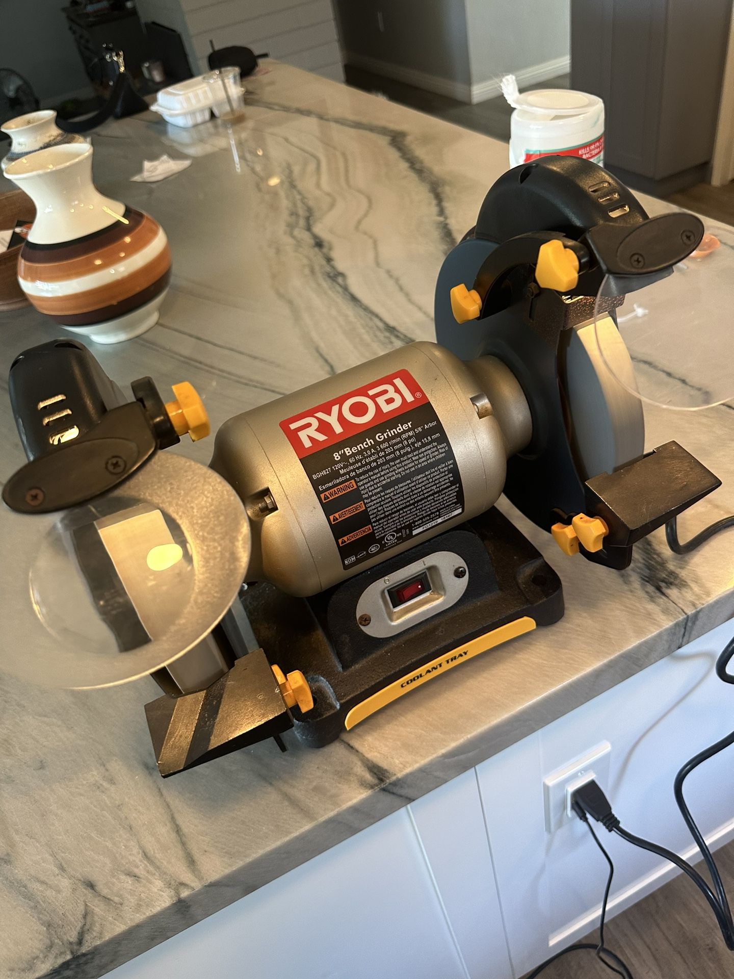 Ryobi 8” Bench Grinder